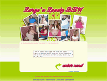Tablet Screenshot of largenlovelybbw.com